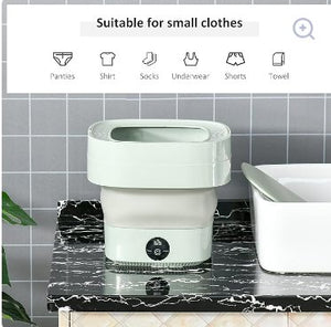 Foldable Mini Laundry Machine – Portable Compact Washing Machine for Travel & Small Homes – UAE