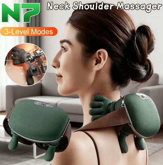 Portable Shoulder & Neck Massager for Muscle Relief – UAE