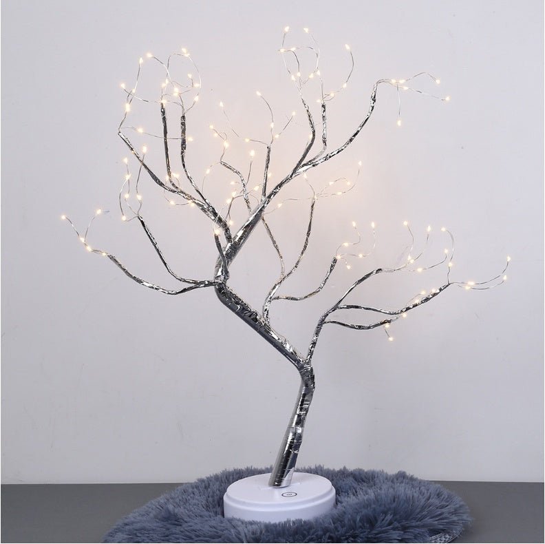 Tree Light Touch Switch Pearl Star Night Light – USB LED Bonsai Tree Lamp for Home Décor UAE