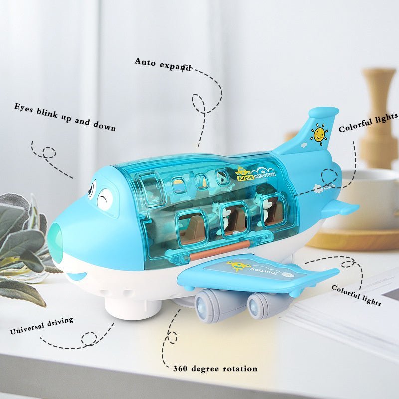 Simulation Model 360° Rotating Music Light Children’s Toy Airplane in UAE – Remote Control Somatosensory Toy for Boys & Girls (Ages 4–6)