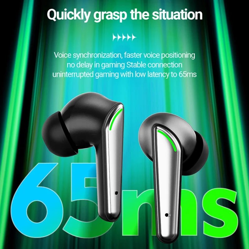Celebrat W58 TWS Wireless Gaming Headset in UAE – HiFi Stereo Sound, Low-Latency Bluetooth 5.1 Earbuds with LED Lights